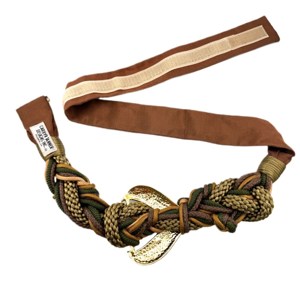 VTG 80s Carolyn Tanner Designs Belt - Picture 4 of 8